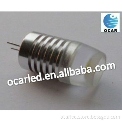 Aluminum Alloy GX 4.0 base 360 degree g4 led light bulb